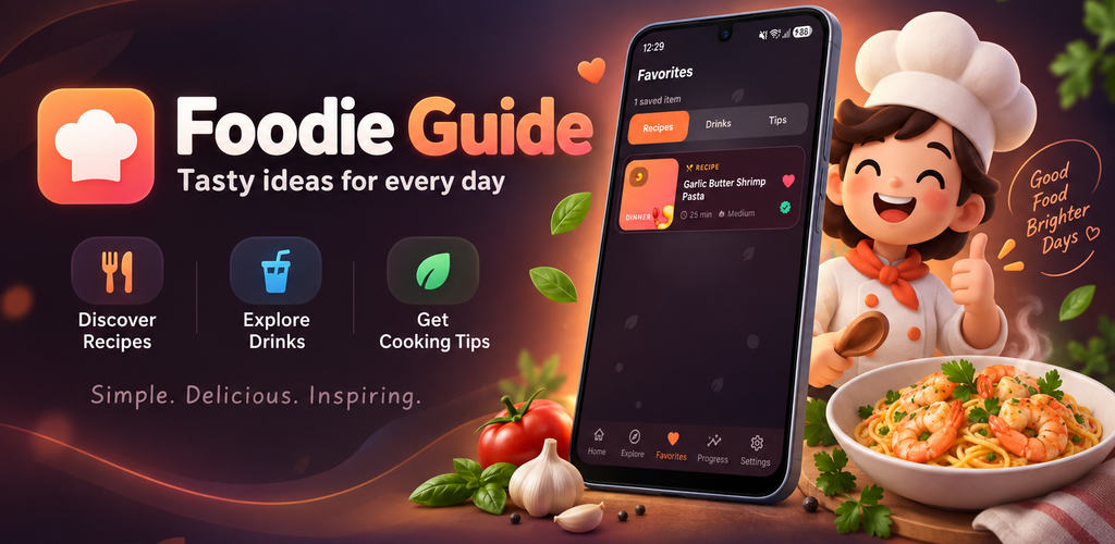 Foodie Guide promotional banner